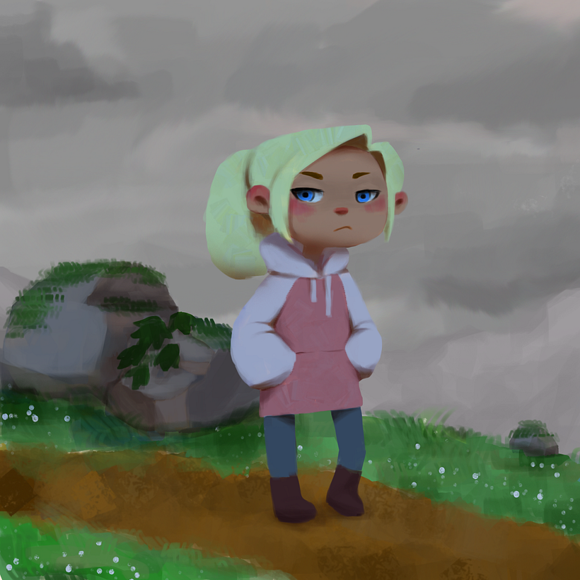 My project in Lighting Principles for Digital Painting course 1