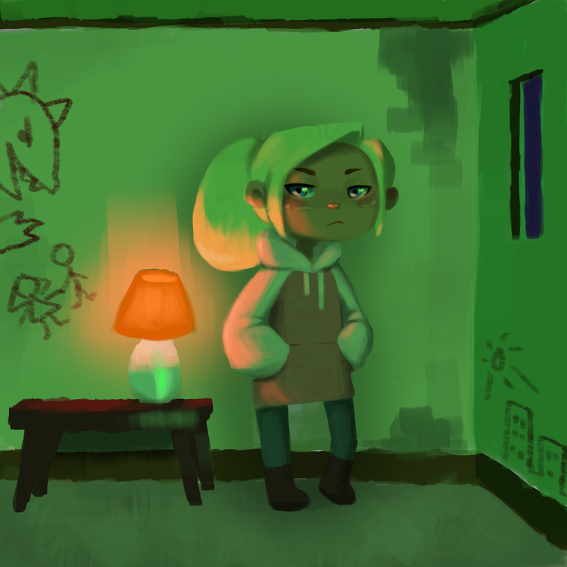 My project in Lighting Principles for Digital Painting course 2
