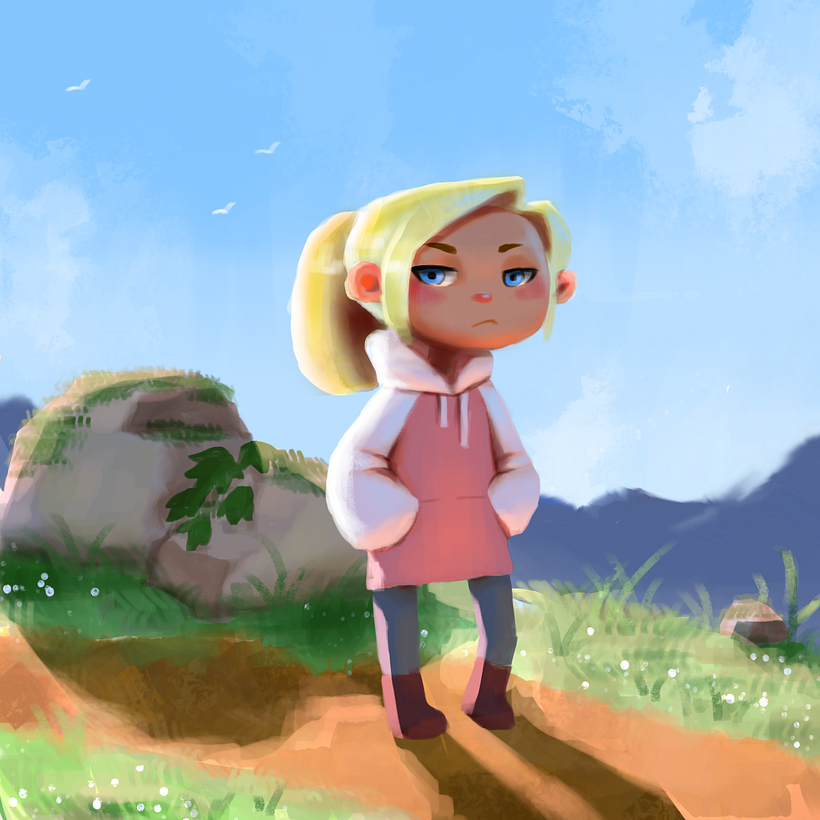My project in Lighting Principles for Digital Painting course 5