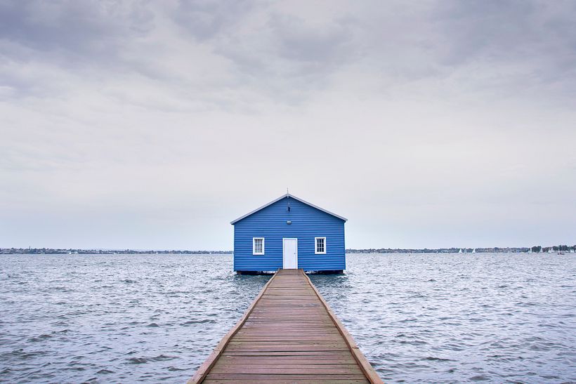 CRAWLEY EDGE BOATSHED Perth, WA, Australia | c. 1930s Photo by James Wong