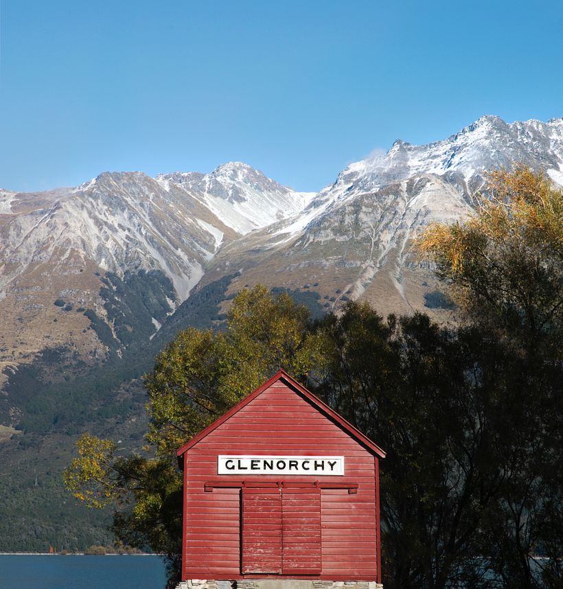 WHARF SHED Glenorchy, New Zealand | c. 1885 Photo by Frida Berg