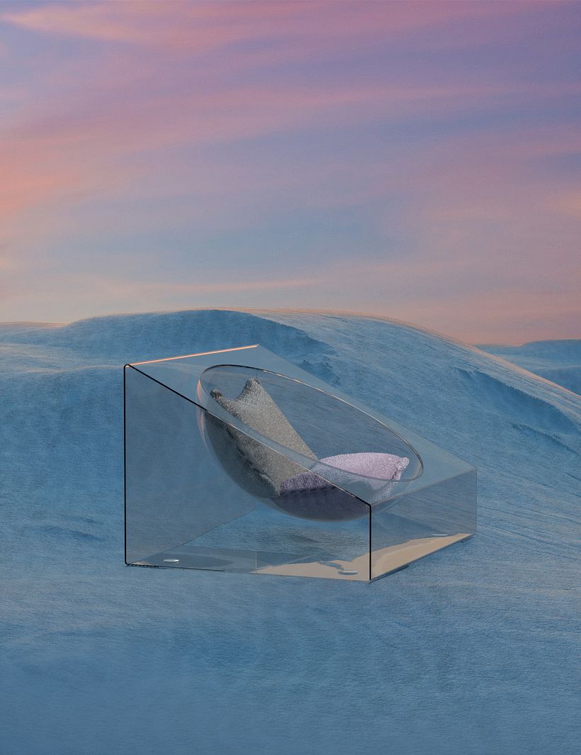 Mirage in the desert 1