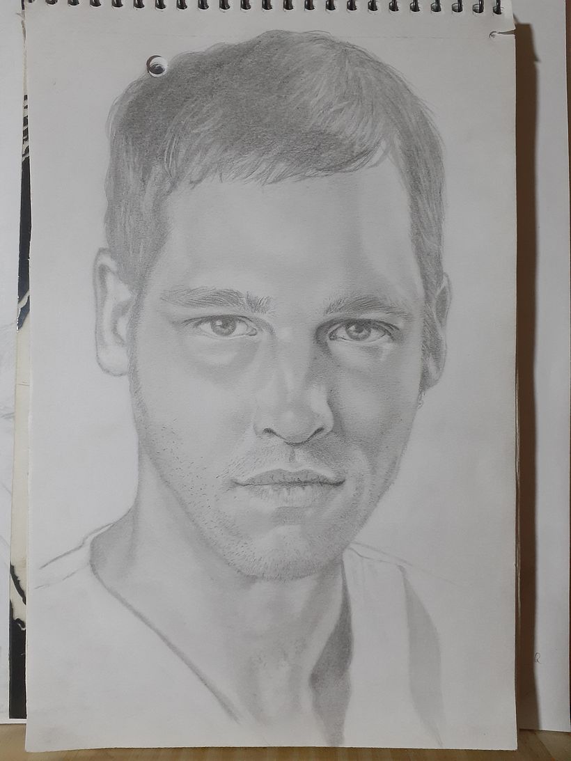 Alex karev.  - Dessin au crayon