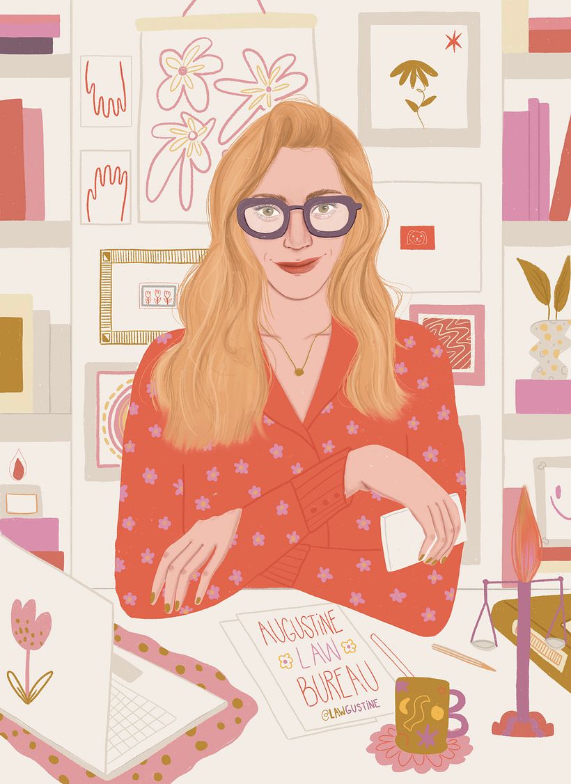 Retrato Augustine -1