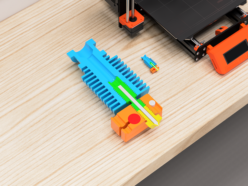 E3D V6 - Educational Hotend Model 1