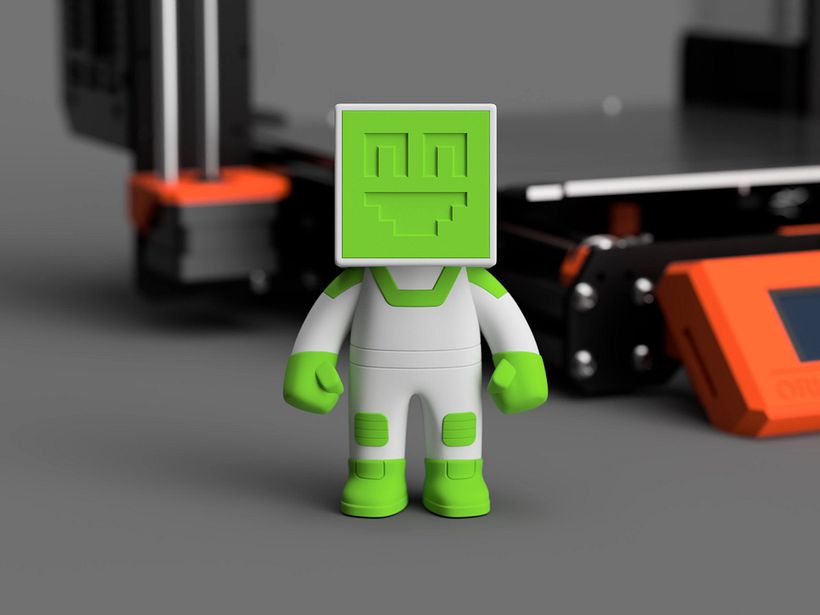 Filameno - Mascota para Impresoras 3D 1
