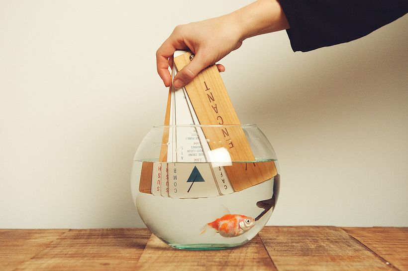Bolsa de tela con icono geométrico - Design