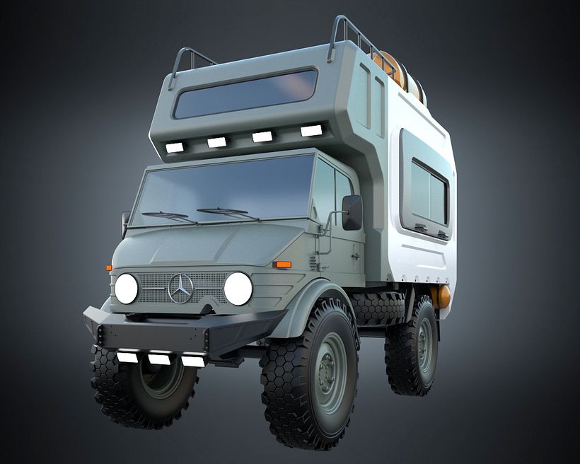 Unimog Camper - concept 0