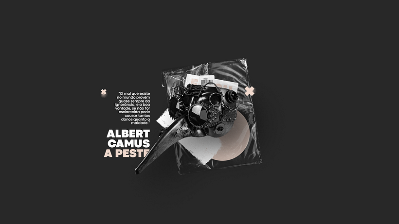 ALBERT CAMUS - THE PLAGUE "The evil that exists in the world almost always stems from ignorance, and goodwill, if not cleared