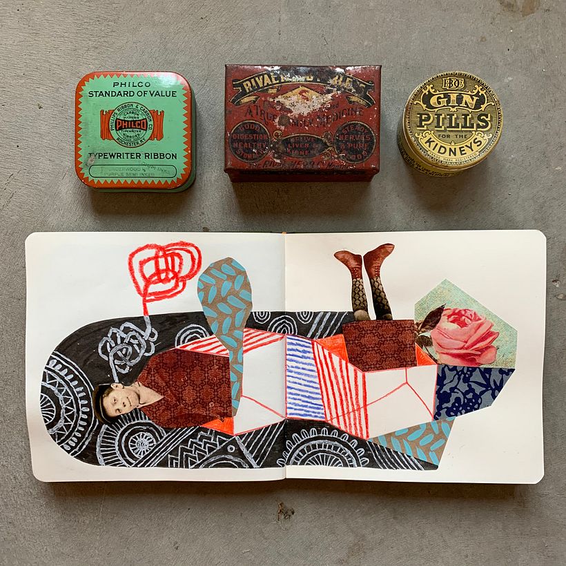 quarantine sketchbook  1