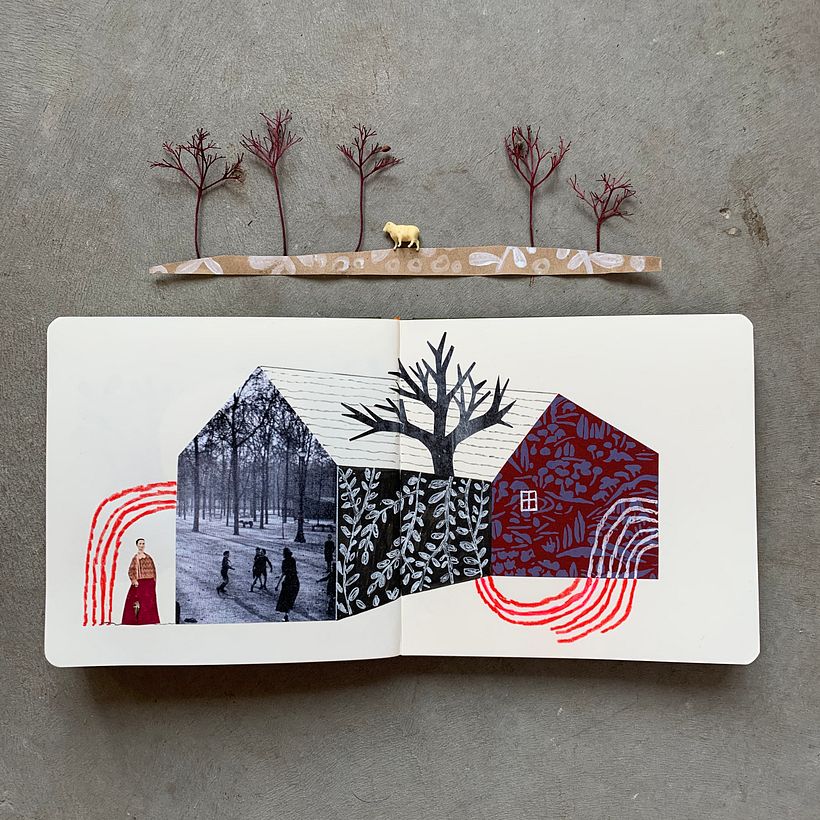 quarantine sketchbook  2