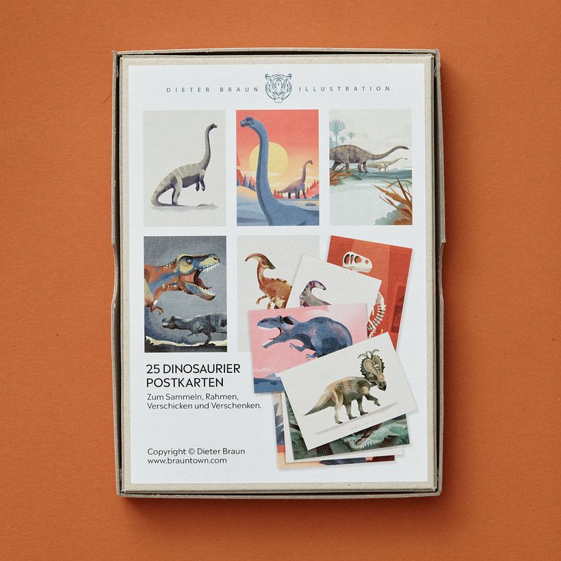25 dinosaur card box set 2