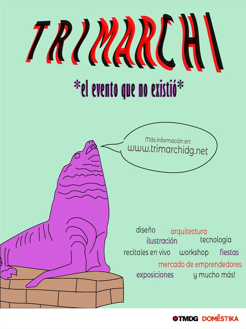 Concurso TRImarchi: Diseña el póster de la edición que no fue 0
