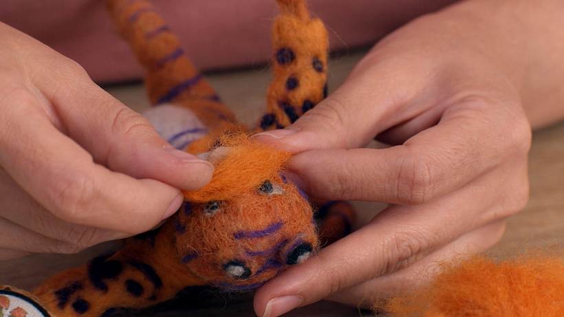 Tutorial Needle Felting: técnicas de cuidado y conservación 9