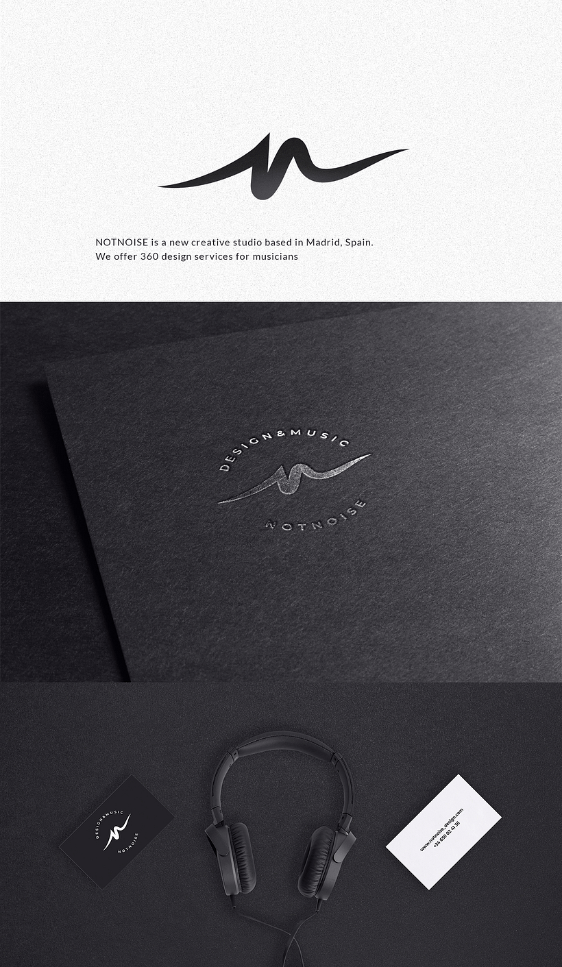 Music Design Studio - Notnoise - Branding e Identidad