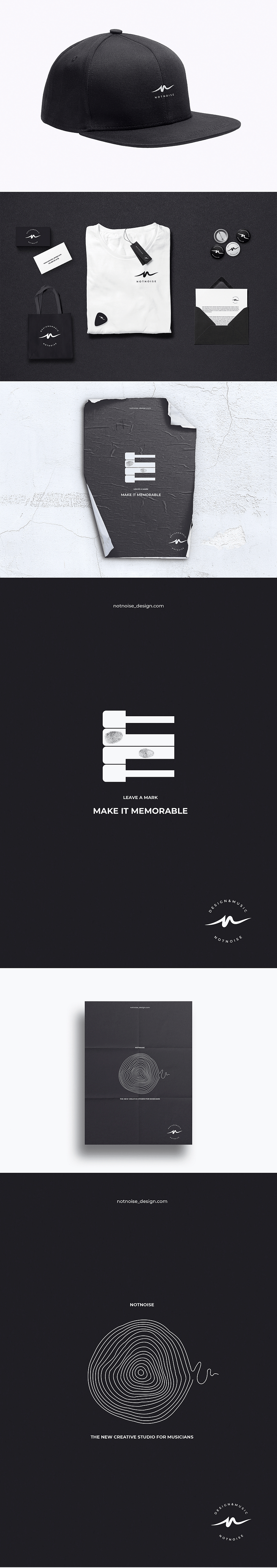 Music Design Studio - Notnoise - Branding e Identidad