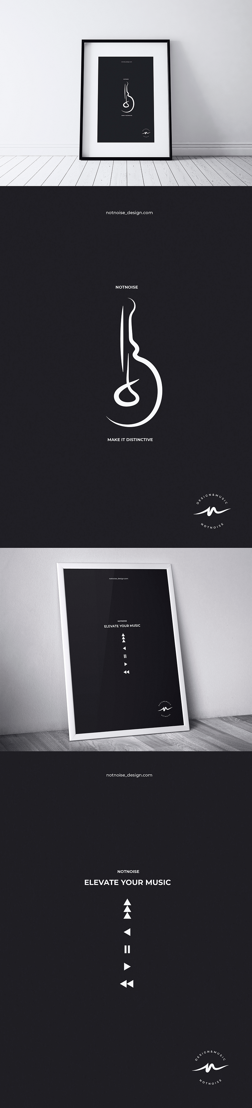 Music Design Studio - Notnoise - Branding e Identidad