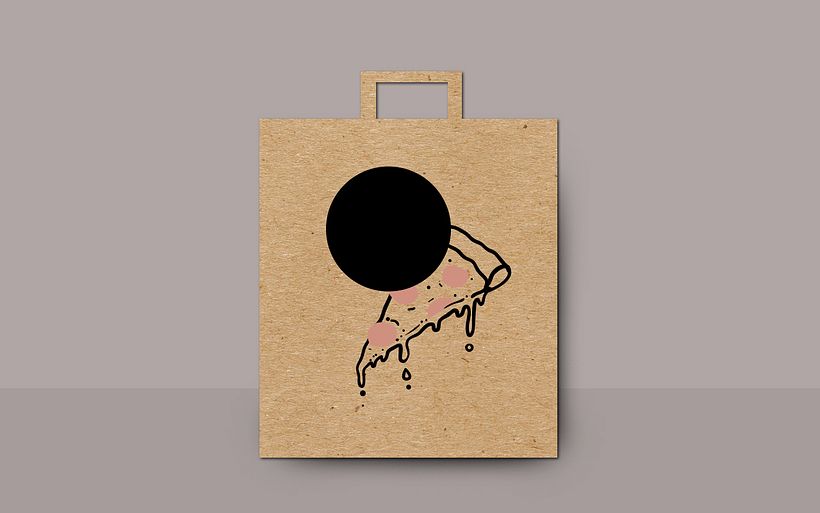 Mockup de bolsa para llevar