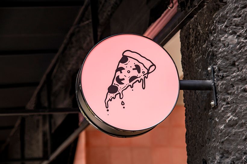 Señalética fuera del local