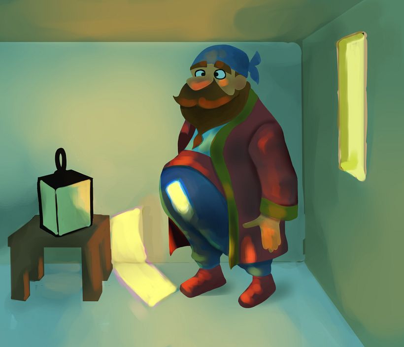 Fases do Pirata: Princípios de iluminação para pintura digital 6