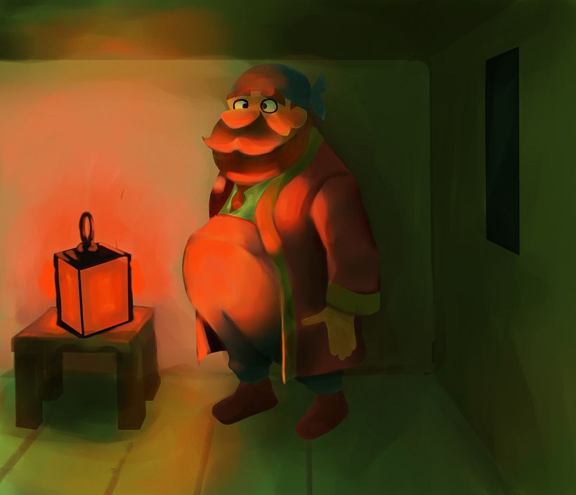 Fases do Pirata: Princípios de iluminação para pintura digital 5