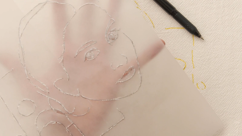 Tutorial Bordado: cómo transferir tu diseño del papel a la tela 13