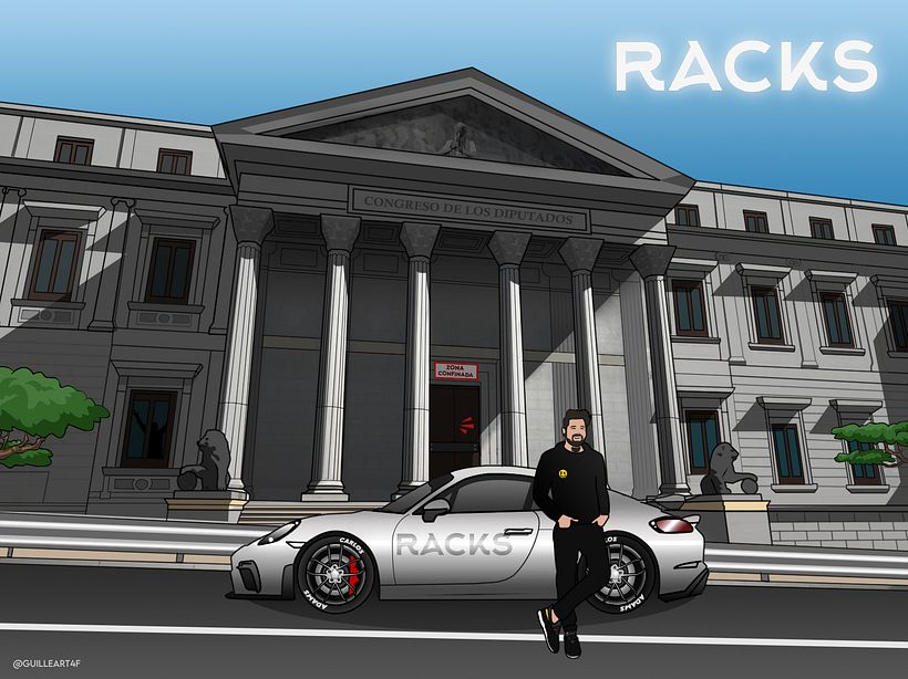ILUSTRACIÓN PARA RACKS MAFIA 0