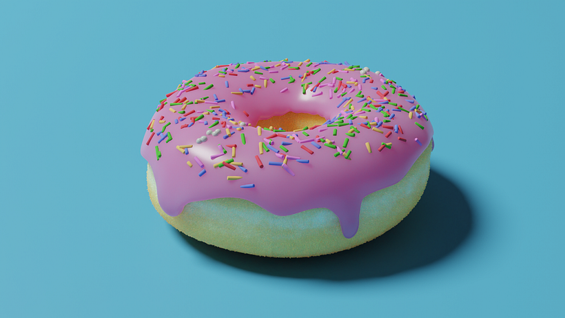 3D DONUT 0