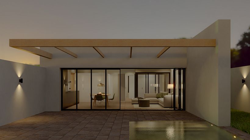 Mi Proyecto del curso: Visualización arquitectónica con V-Ray Next para SketchUp 1