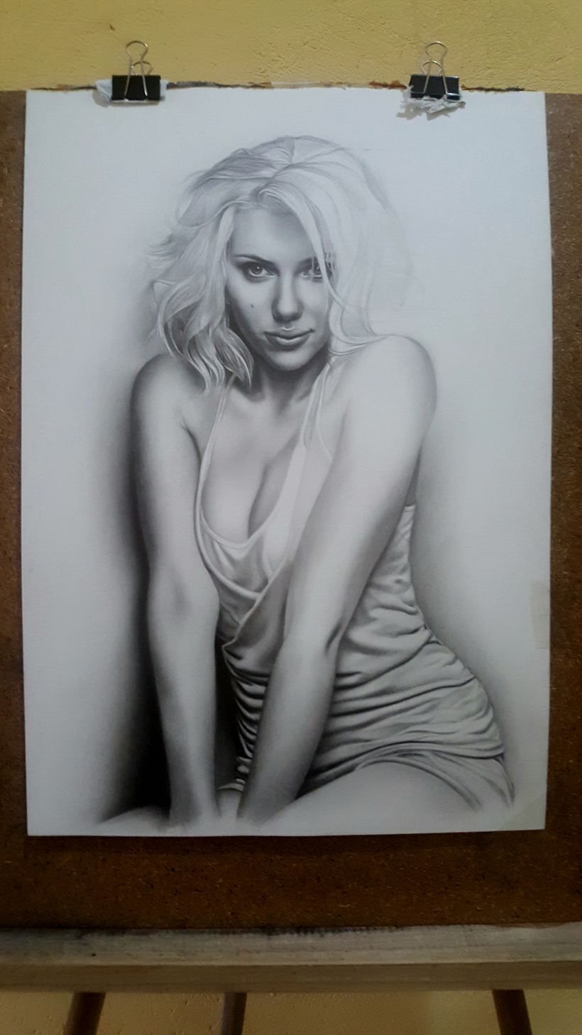 Mi Proyecto del curso: Retrato realista con lápiz de grafito 3