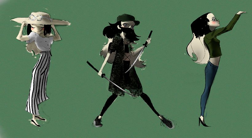 Me but wearing different clothes 