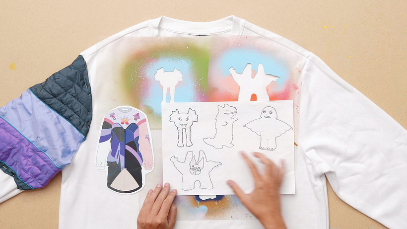 Upcycling Tutorial: Clothes Printing 3