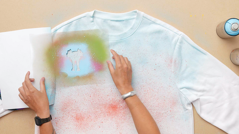 Upcycling Tutorial: Clothes Printing 8