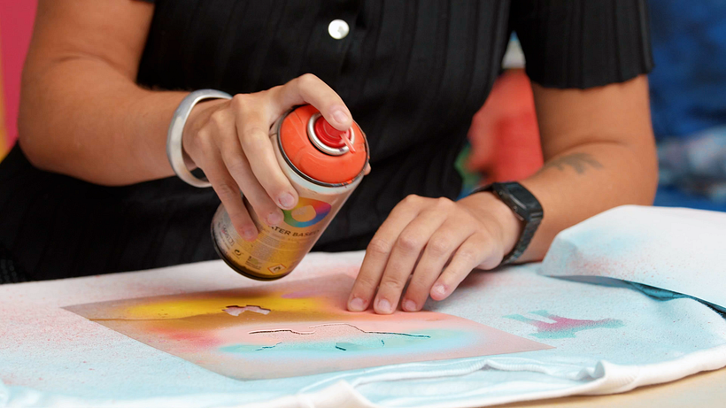 Upcycling Tutorial: Clothes Printing 10