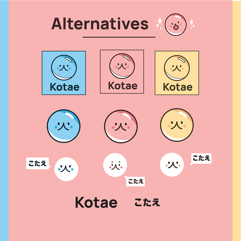 My Conclusion Project: Kotae - Design Manual 6