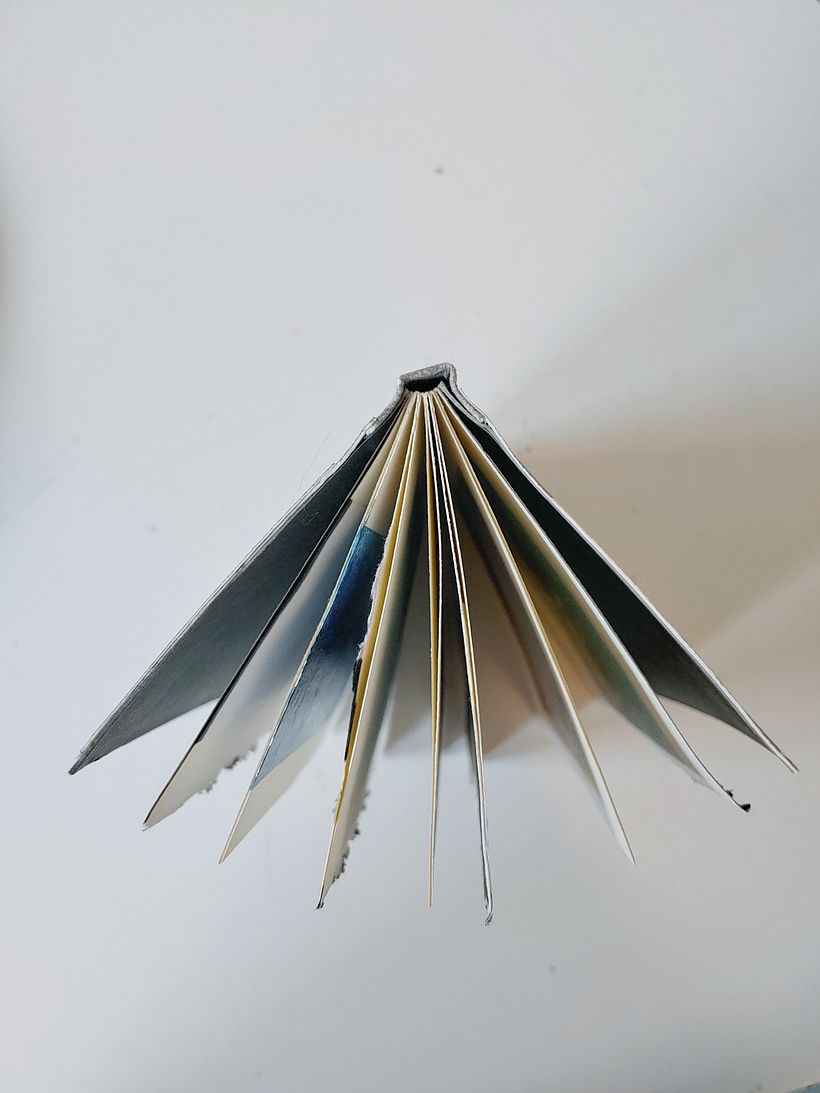 My project in Handmade Binding without Stitches course - Reliure
