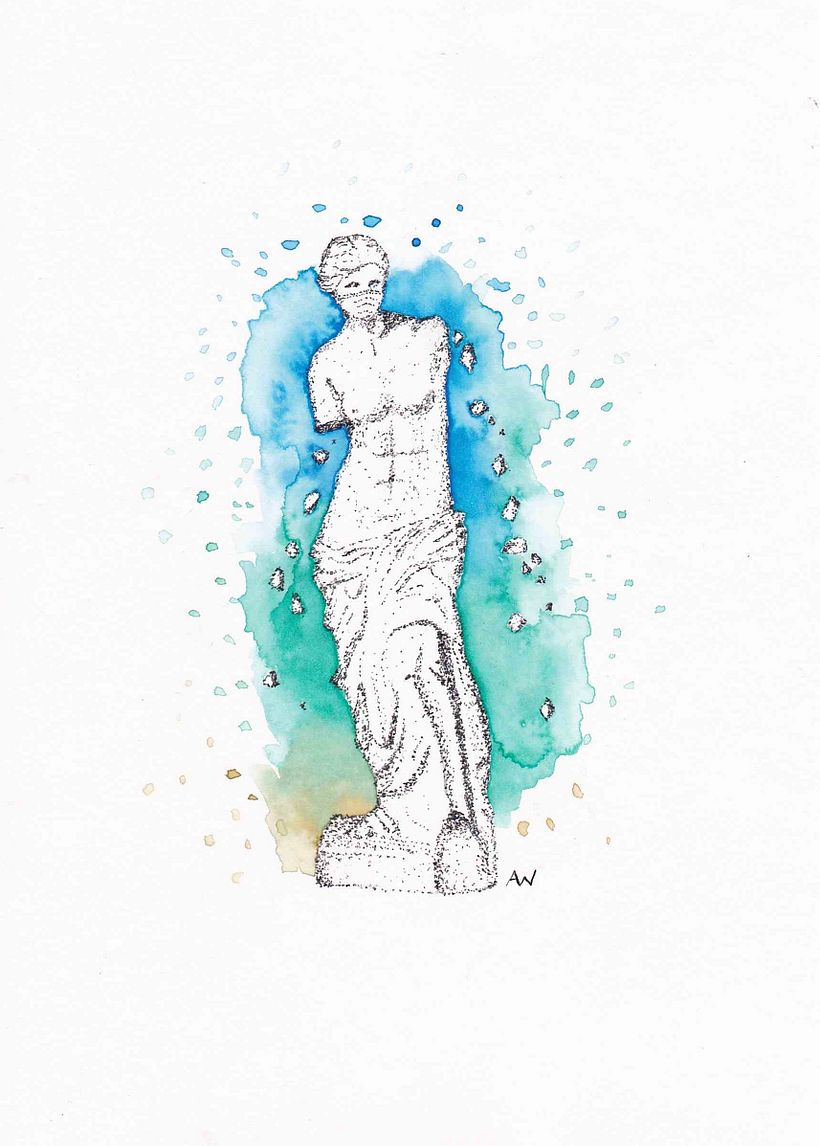 My project in Modern Watercolor Techniques course 0