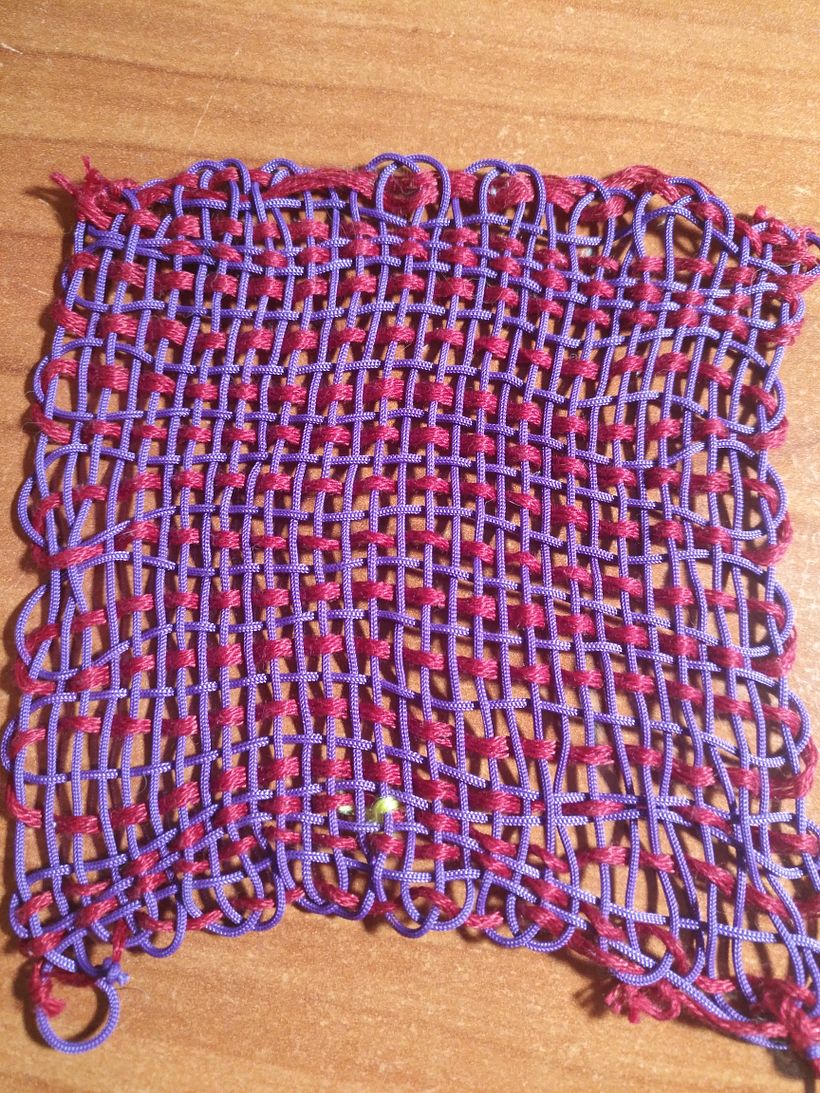 Telar de puntas, prueba 1