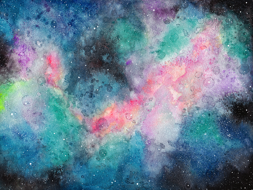 Watercolor Galaxy Project