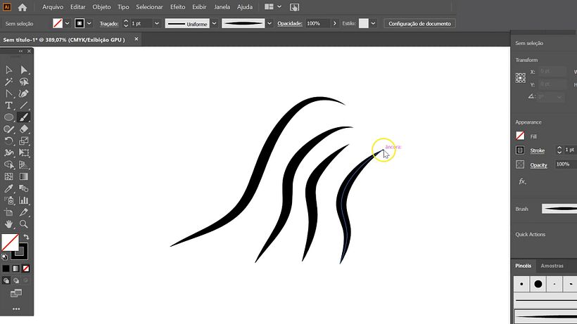 Tutorial Illustrator: cómo crear un pincel para retratos vectoriales 12