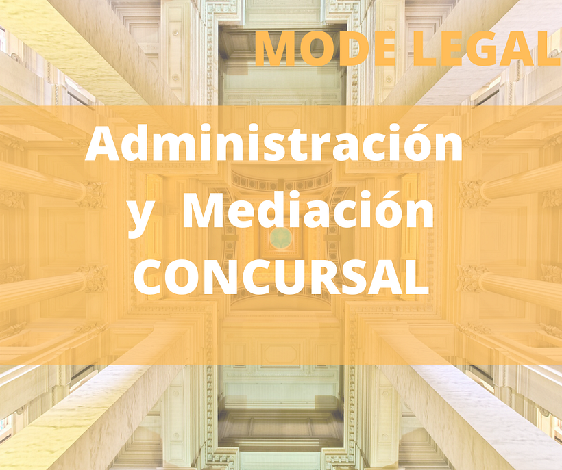 Administración y mediación concursal