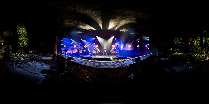 Samsung App main menu: Pablo Alboran's concert.