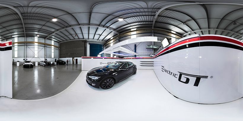 Tesla Garage.