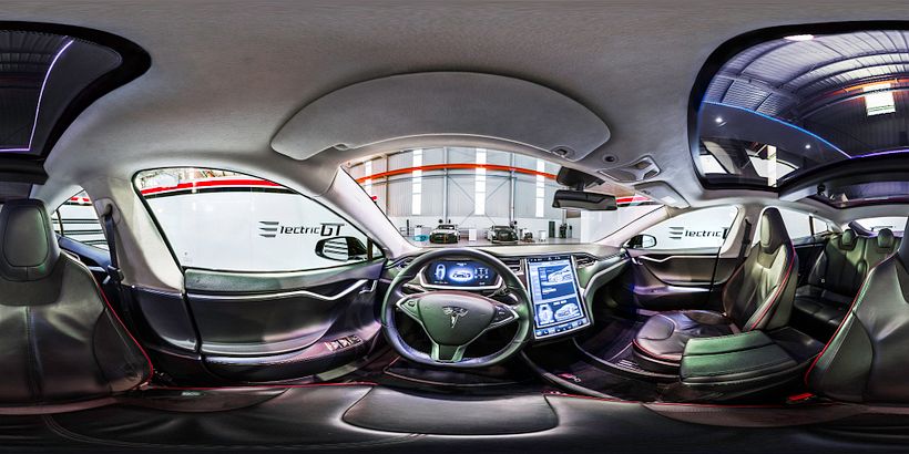 Tesla Garage.