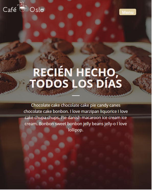 para el apartado responsive de un movil 