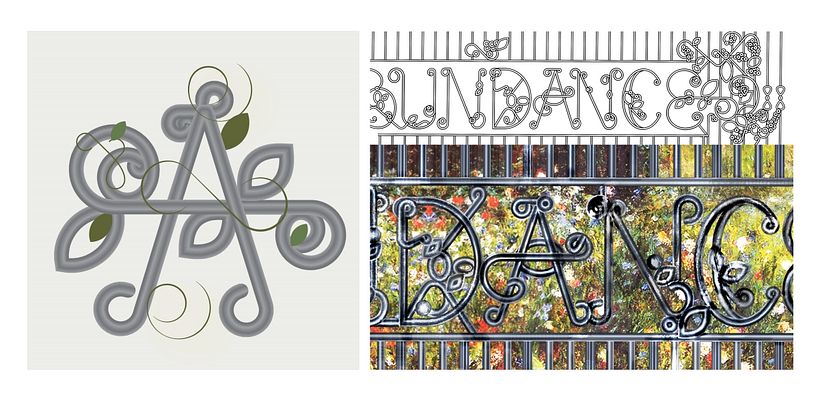 Abundance - Lettering