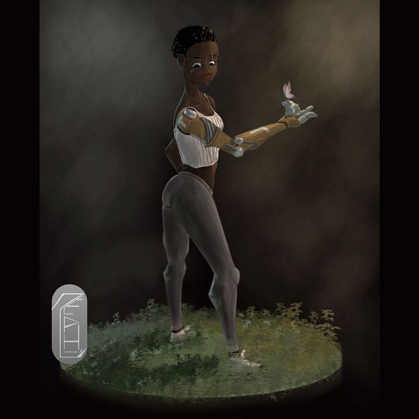 My project in Digital Painting for Characters: Color and Light course 0