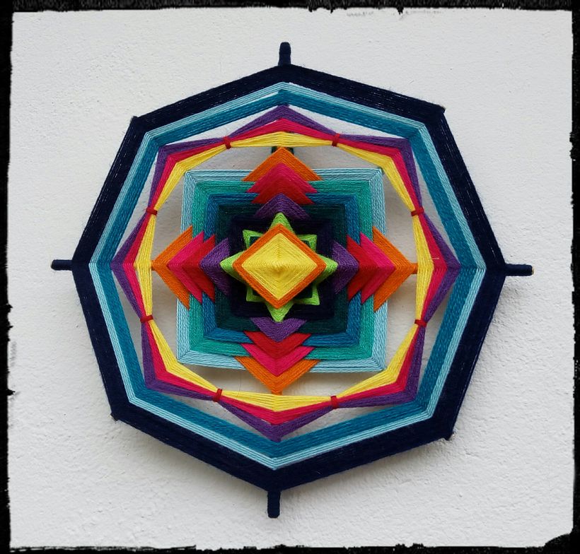 Ojo de Dios - Elyaf Sanatları