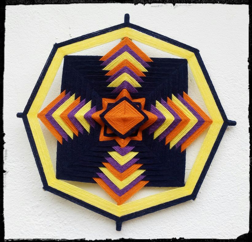 Ojo de Dios - Elyaf Sanatları