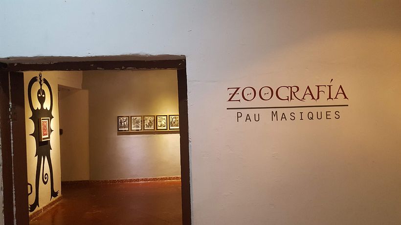 Exposición en la galería Tres50 en Chiapa de Corzo. Octubre de 2019.